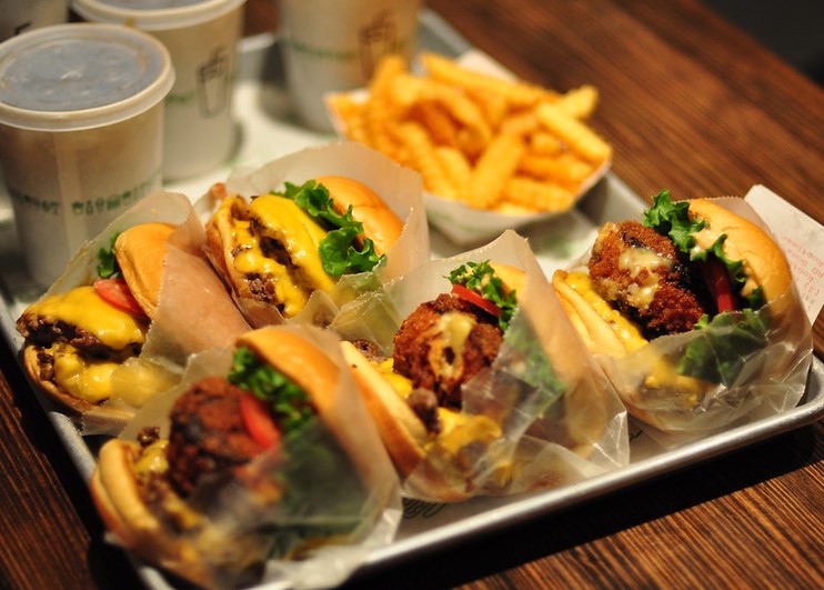 Shake Shack burgers